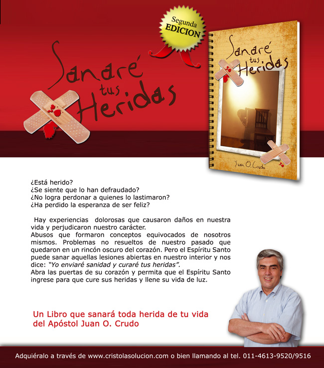 Sanar&eacute; tus heridas